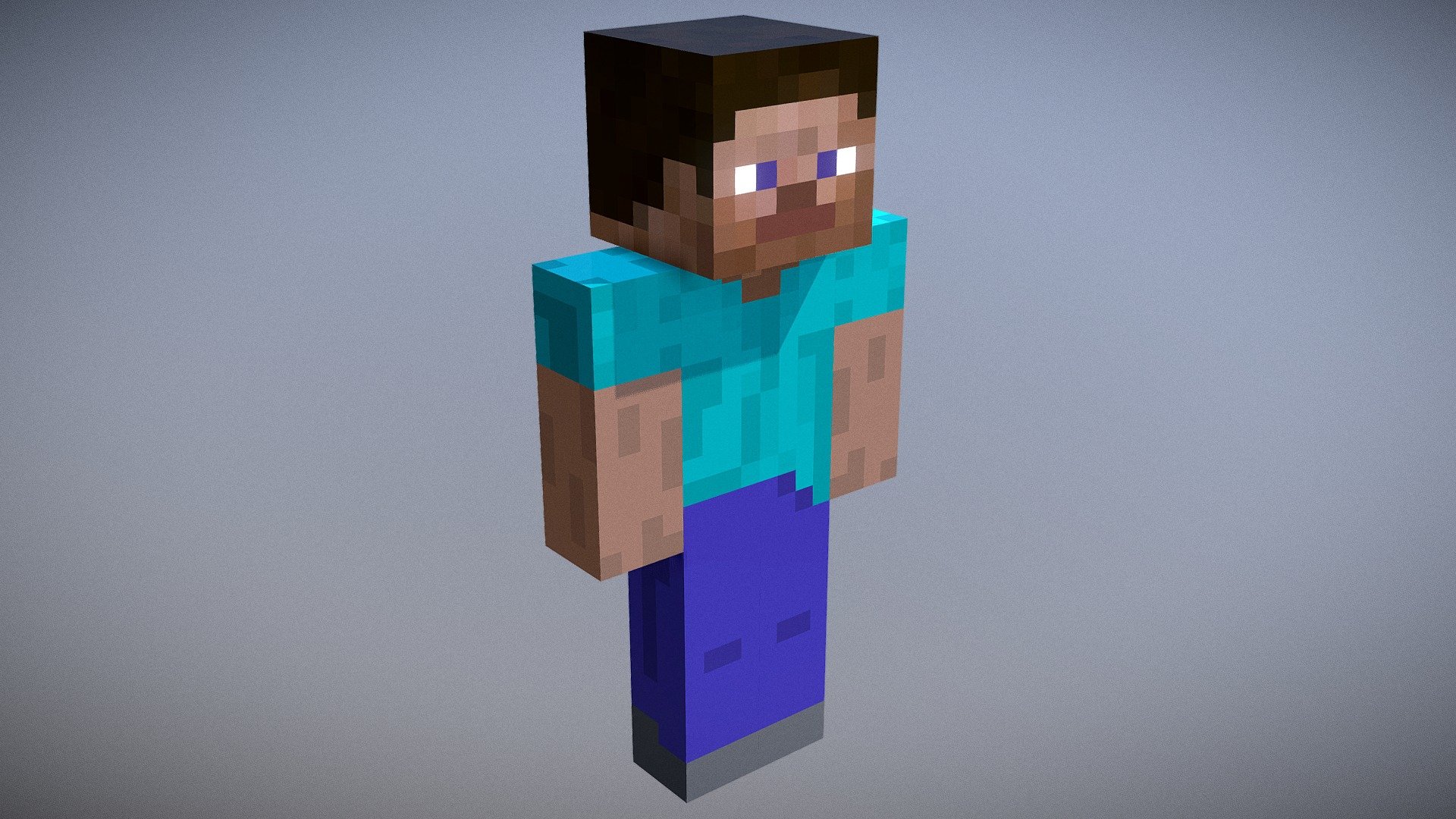 Minecraft - Steve - Download Free 3D model by Julia Yanez (@juliayanez) - Sketchfab